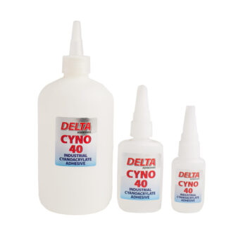 CYNO40 - Instant Bonding Adhesives - Delta Adhesives - Barnsley - Yorkshire - UK