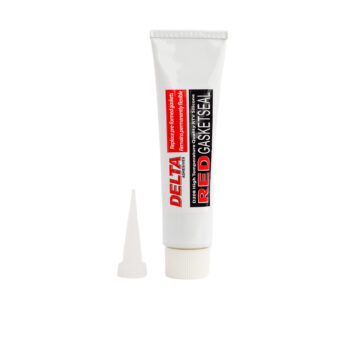 D208 Red Gsket Seal High Temp - RTV Silicone Sealant - Sealants & Gaskets - Delta Adhesives - Barnsley - Yorkshire - UK