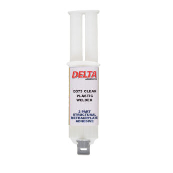 D373 Clear Plastic Welder Adhesive - Structural Adhesives - Acrylic & PU Adhesives - Delta Adhesives - Barnsley - Yorkshire - UK