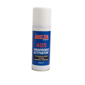 D405 Cynoacrylate Activator Aerosol - Surface Preparation - For use with Delta Anaerobic Adhesives - Delta Adhesives - Barnsley - Yorkshire - UK