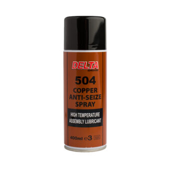 D504 Copper Anti-Seize Compound - Aerosol Can - Lubricants - Delta Adhesives - Barnsley - Yorkshire - UK