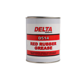 D514 Red Rubber Grease - Lubricants - Delta Adhesives - Barnsley - Yorkshire - UK